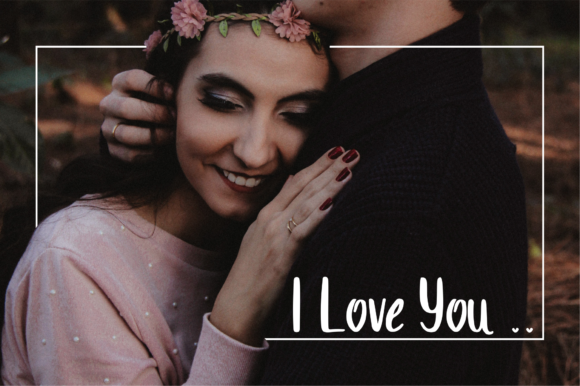 Over the Night Font font preview - 2