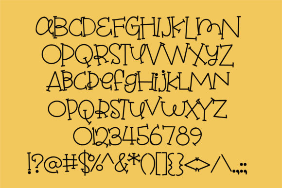 Peach Mangoade Font PNG with transparent background - Preview 2