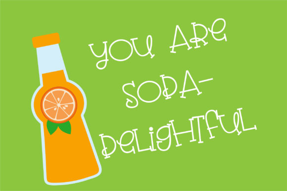Peach Mangoade Font PNG with transparent background - Preview 4