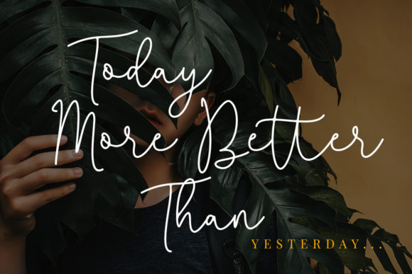 Questa Whitte Script Font PNG with transparent background - Preview 1