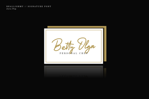Reallishmy Font PNG with transparent background - Preview 2