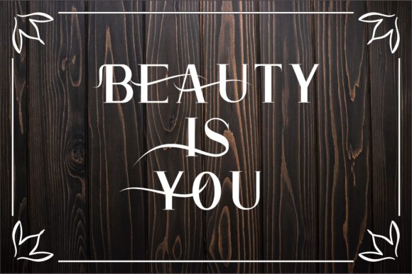 Romantice Font PNG with transparent background - Preview 1