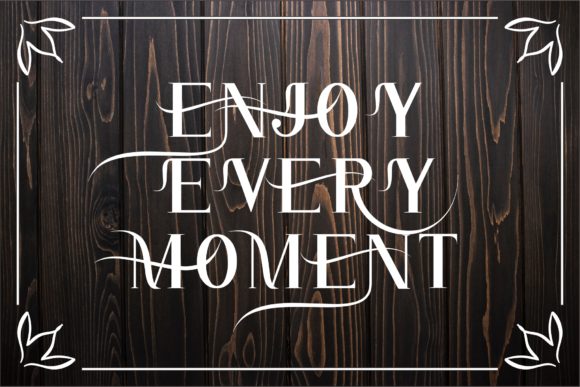 Romantice Font PNG with transparent background - Preview 2