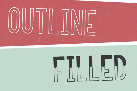 Roundabout Font PNG with transparent background - Preview 1