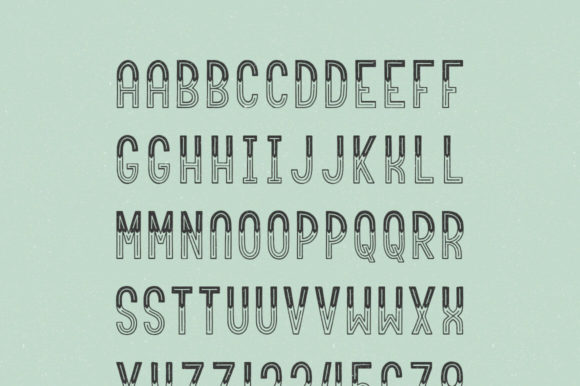 Roundabout Font PNG with transparent background - Preview 3