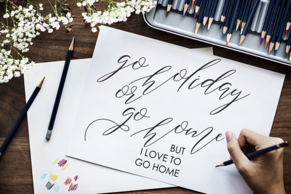 Salwomen Script Font PNG with transparent background - Preview 1