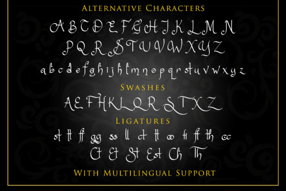 Sanggria Font font preview - 2