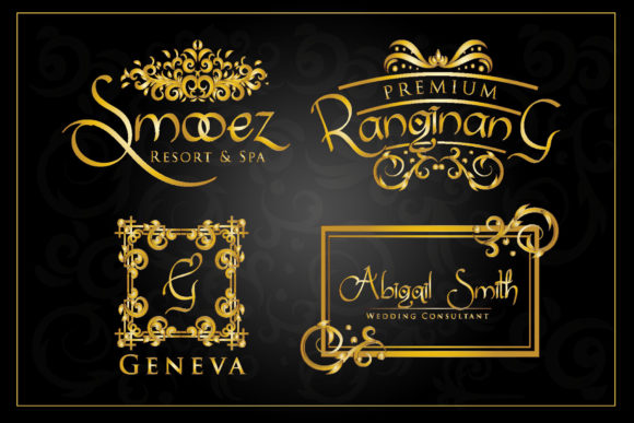 Sanggria Font font preview - 4