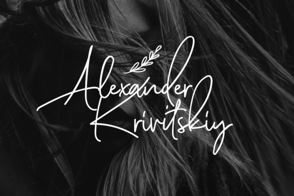Scarlette Script Font PNG with transparent background - Preview 3