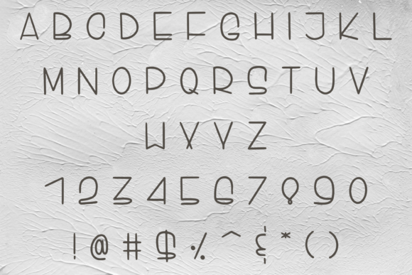 Seventh of May Font PNG with transparent background - Preview 1