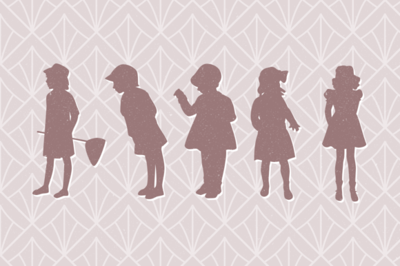 Sewing Patterns 2 Font PNG with transparent background - Preview 1