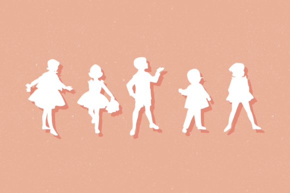 Sewing Patterns 3 Font PNG with transparent background - Preview 2