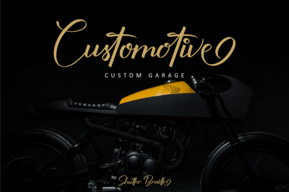 Shutter Braille Script Font font preview - 5