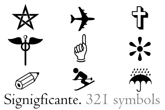 Signigficante Font PNG with transparent background - Preview 1
