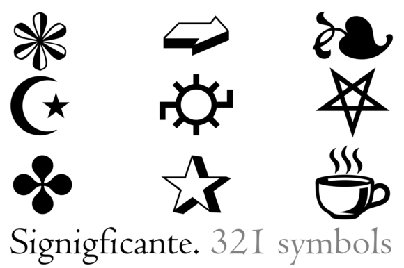 Signigficante Font PNG with transparent background - Preview 2