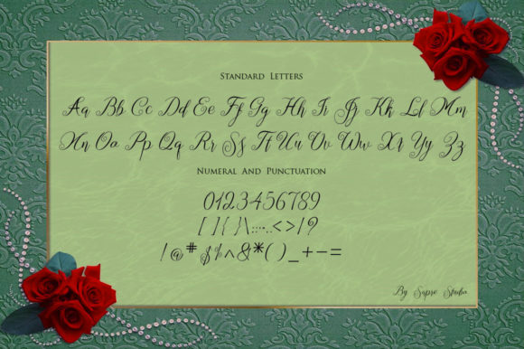 Singles Font font preview - 1