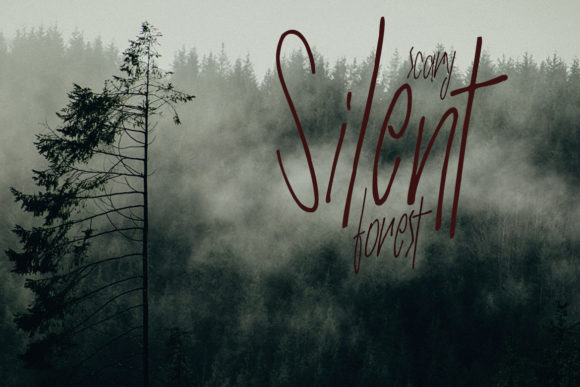 Slender Thin Font PNG with transparent background - Preview 1