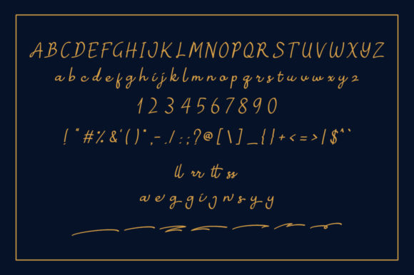 Janille Font PNG with transparent background - Preview 1