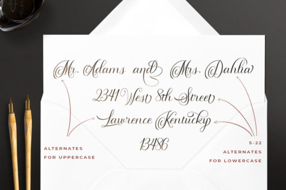 Morden Script Font PNG with transparent background - Preview 4