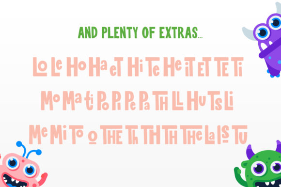 Playtime Font PNG with transparent background - Preview 4