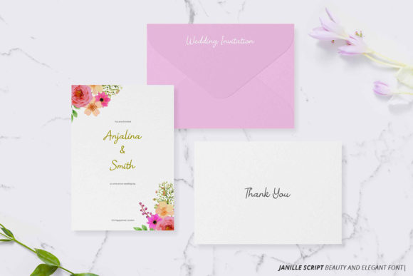 Janille Font PNG with transparent background - Preview 6