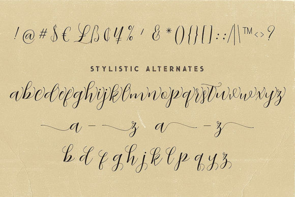 Abigaile Script Font - Preview 6