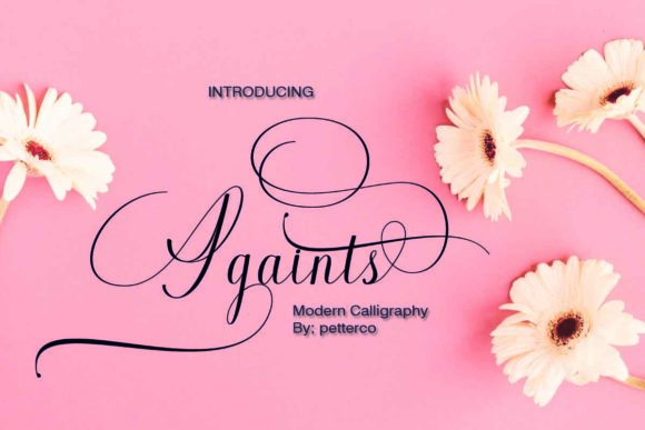 Againts Font - Preview 5