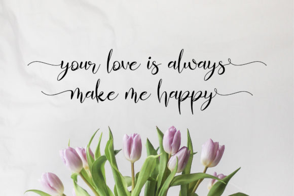 Almahira Script Font - Preview 6