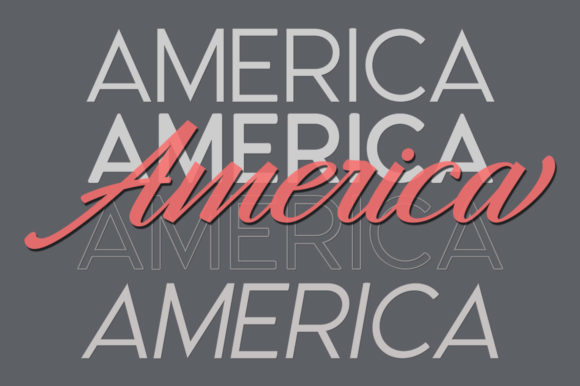 Hangberd America Duo Font - Preview 3