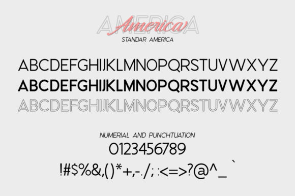 Hangberd America Duo Font - Preview 5