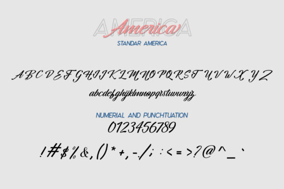 Hangberd America Duo Font - Preview 6