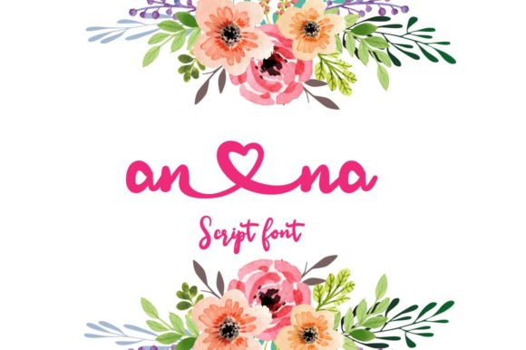 Ana Bryan Font PNG with transparent background - Preview 2