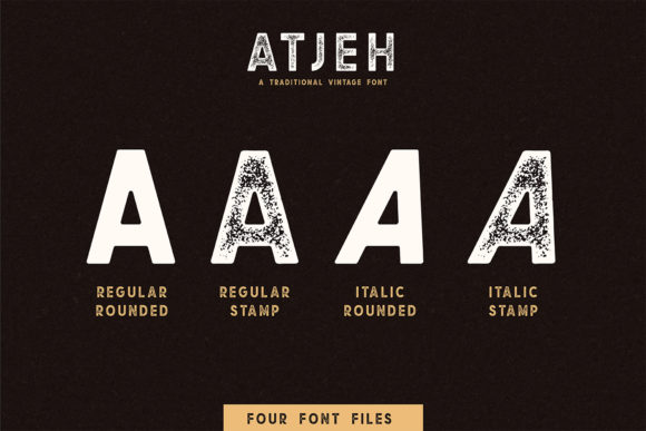 Atjeh Family Font - Preview 2