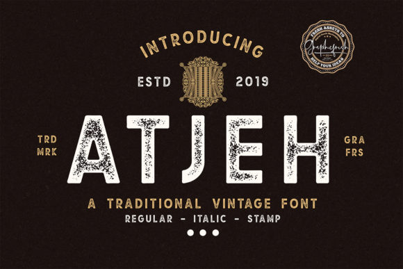 Atjeh Family Font - Preview 5