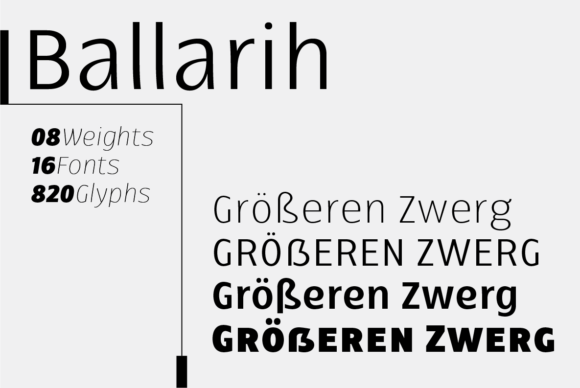 Ballarih Family Font - Preview 5