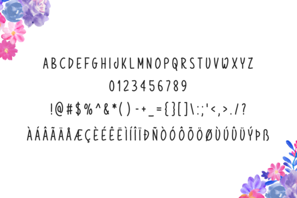 Beauteous Font - Preview 4