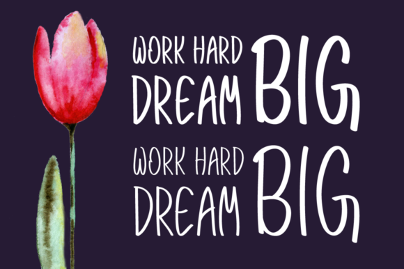 Beautiful Dreamer Font - Preview 2