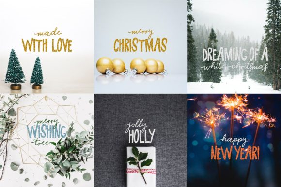 Berry Merry Font - Preview 1