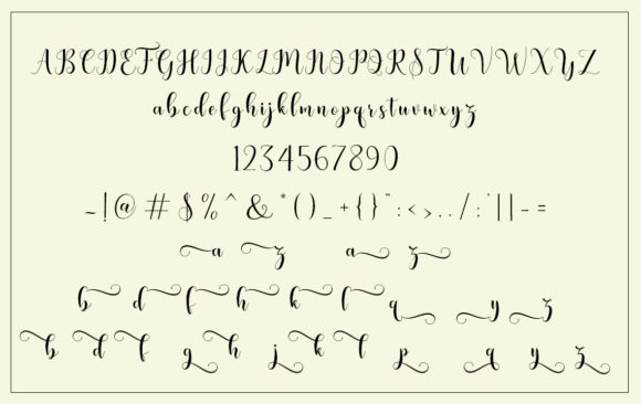Bertilda Script Font - Preview 2