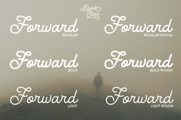 Black Star Family Font - Preview 3