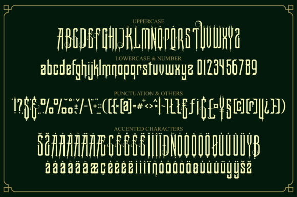 BlackBorneo Font - Preview 4