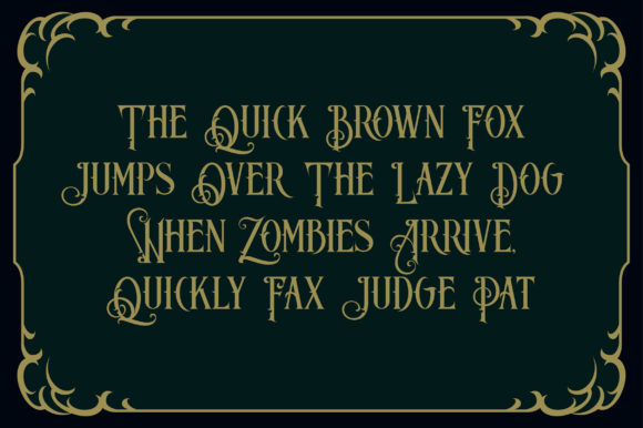Blackphanters Font - Preview 1