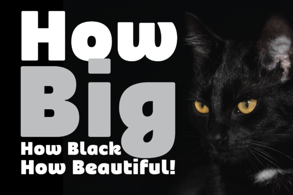 Blackye Font - Preview 1