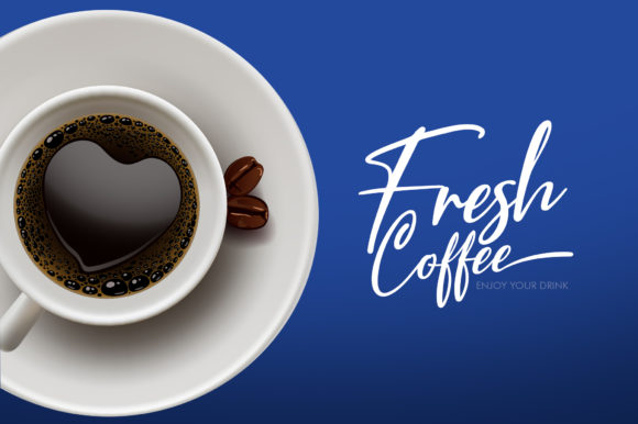 Blue Pen Script Font - Preview 2