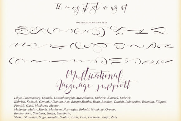 Boutique Paris Font - Preview 3