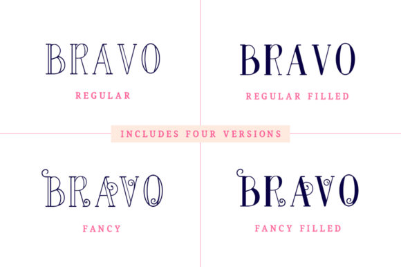 Bravo Sir Family Font - Preview 1