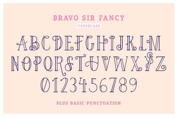 Bravo Sir Family Font - Preview 4