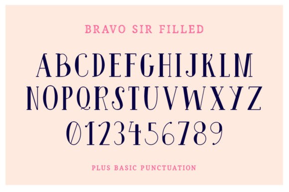 Bravo Sir Family Font - Preview 6