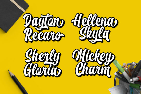 Brayles Font - Preview 3