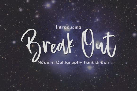 Break out Skript-Schriftarten Schriftart Von faisal_Alfaraby